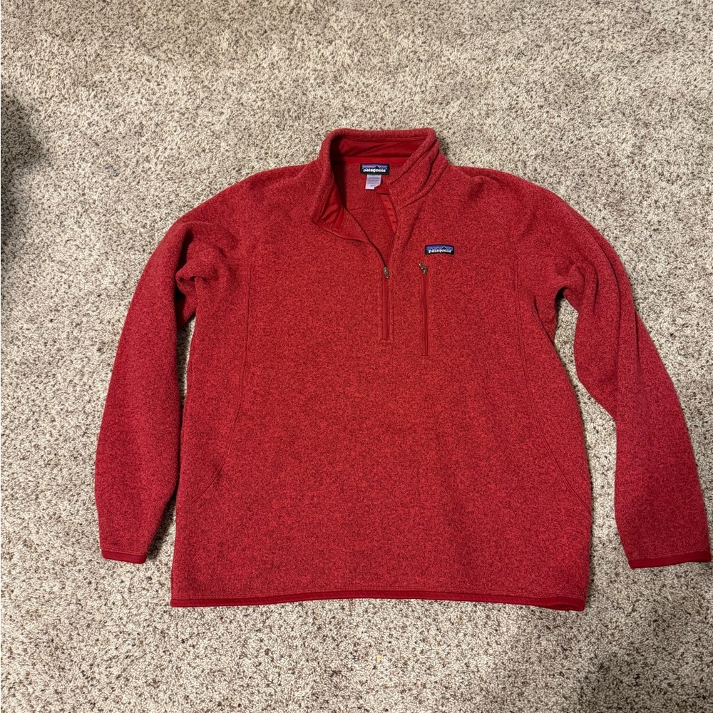 Patagonia Crimson Half-Zip Fleece